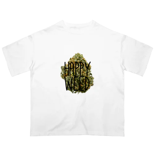 HAPPY WEED オーバーサイズTシャツ