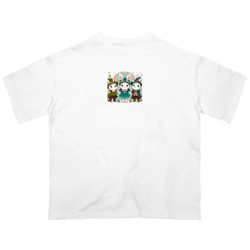 ウサギのリリー Oversized T-Shirt