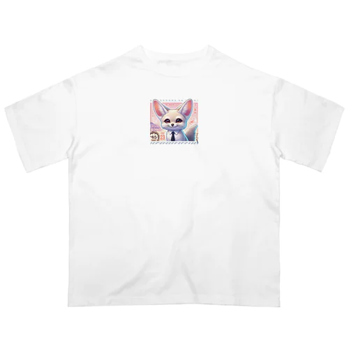 耳長が可愛いフェネックちゃん5 Oversized T-Shirt