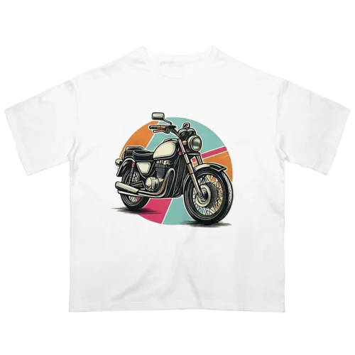 バイクでレツゴー Oversized T-Shirt