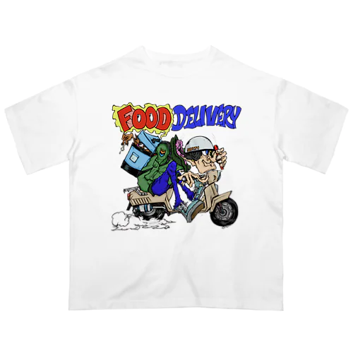 FOOD DELIVERY Oversized T-Shirt