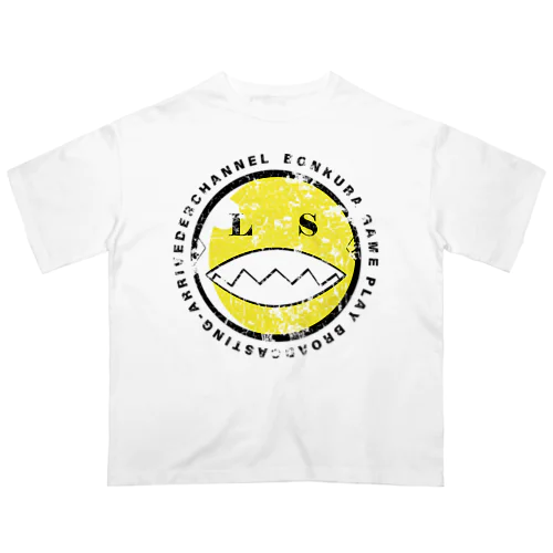 SMILE OLD PAINT1 Oversized T-Shirt