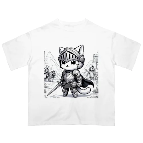 ナイト キャッツ(Knight Cats) Oversized T-Shirt