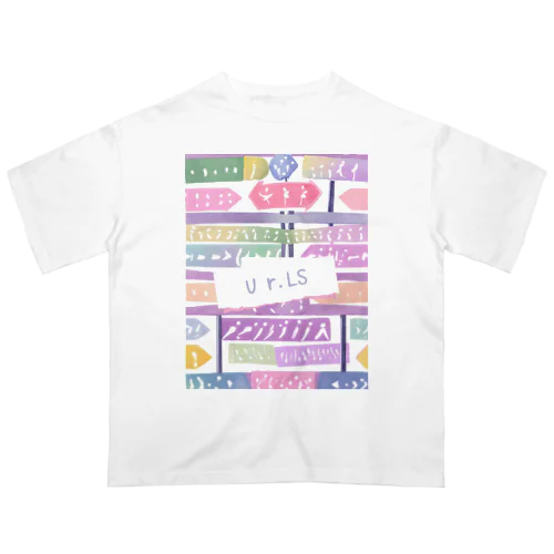 パステル道標シリーズNo.1 オーバーサイズTシャツ