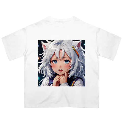 もふもふの美少女甘える Oversized T-Shirt