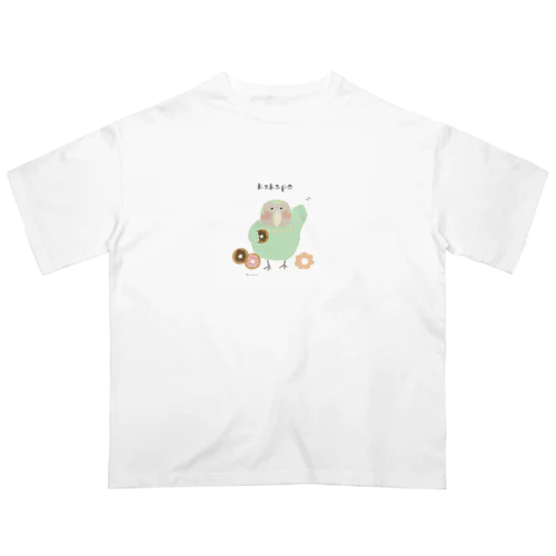カカポとドーナツ Oversized T-Shirt