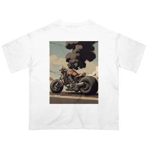 バイクくん Oversized T-Shirt