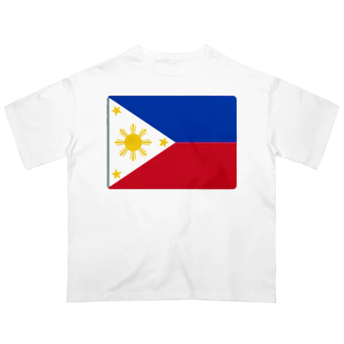 フィリピンの国旗 Oversized T-Shirt