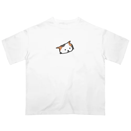 ねこ集会 オーバーサイズTシャツ