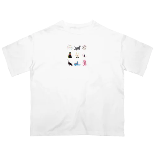 ねこーずワンダフル オーバーサイズTシャツ