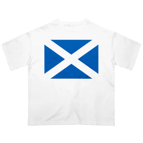 スコットランドの国旗 オーバーサイズTシャツ