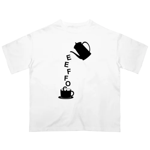 coffee words  オーバーサイズTシャツ