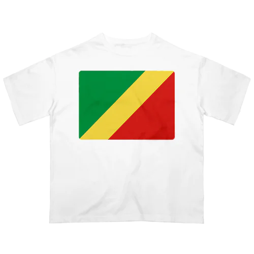 コンゴ共和国の国旗 Oversized T-Shirt
