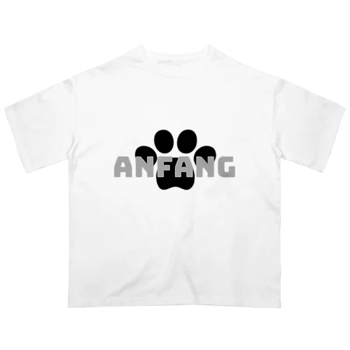 ANFANG Dog stamp series  オーバーサイズTシャツ