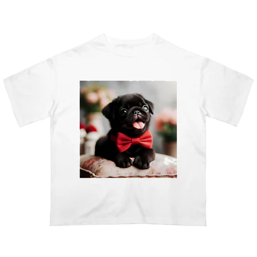 cute Pug series オーバーサイズTシャツ