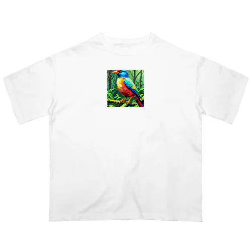 ドットインコ オーバーサイズTシャツ