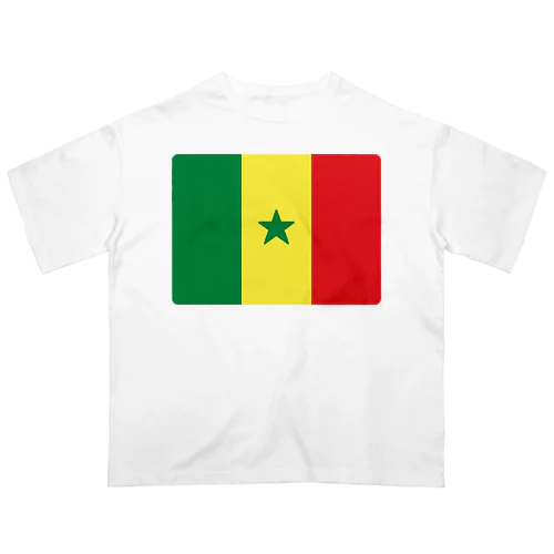 セネガルの国旗 Oversized T-Shirt