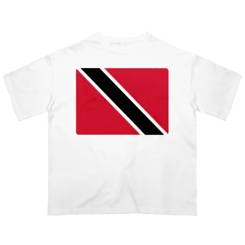 トリニダード・トバゴの国旗 Oversized T-Shirt