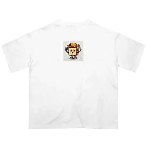 みんな大好きハンバーガー君！ Oversized T-Shirt