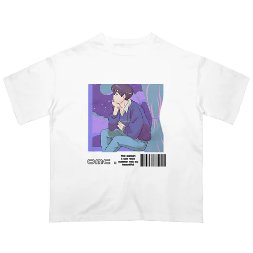 emotional boy Oversized T-Shirt