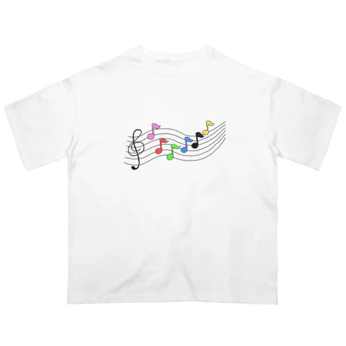 Six melody オーバーサイズTシャツ