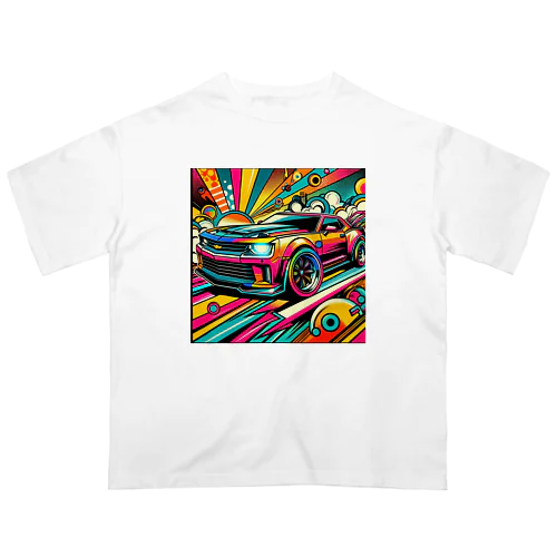 POPマッスルカー Oversized T-Shirt