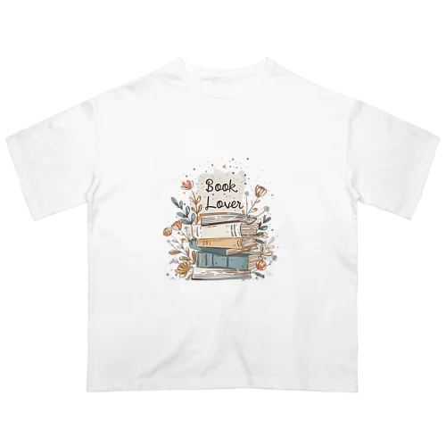 Book Lover オーバーサイズTシャツ