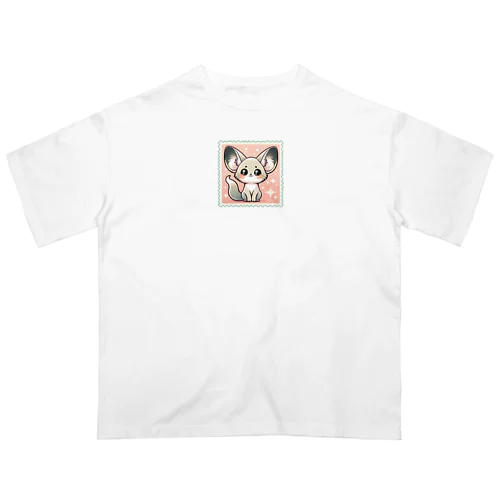 耳長フェネックちゃん21 Oversized T-Shirt