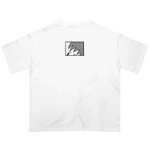シャイガール・シャイボーイ（グレー） Oversized T-Shirt
