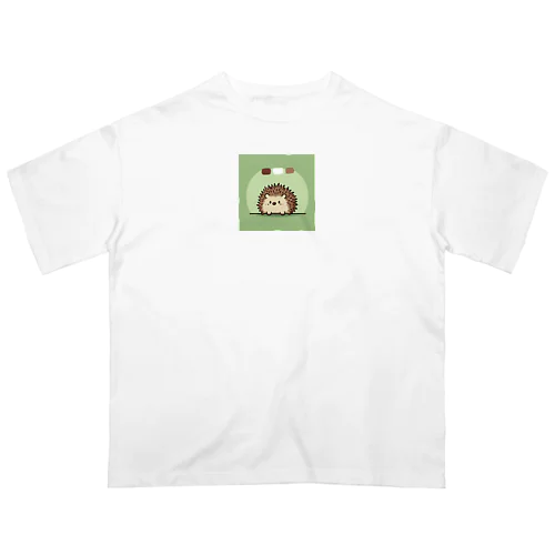 ハリネズミ オーバーサイズTシャツ