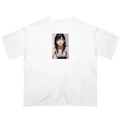 黒髪美少女　美鈴ちゃん２ オーバーサイズTシャツ