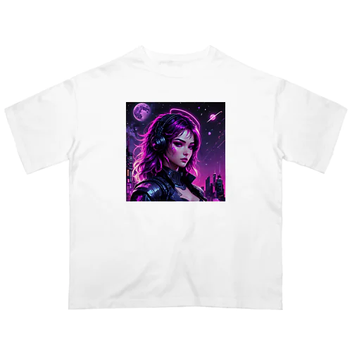 Midnight Girl Oversized T-Shirt