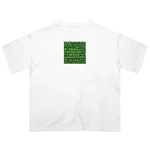 グリーンレボ Oversized T-Shirt