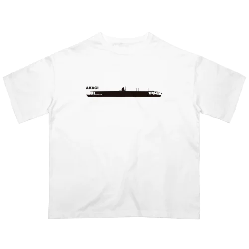 軍艦　赤城 オーバーサイズTシャツ