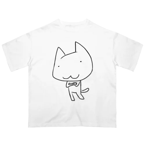 賢い猫 Oversized T-Shirt
