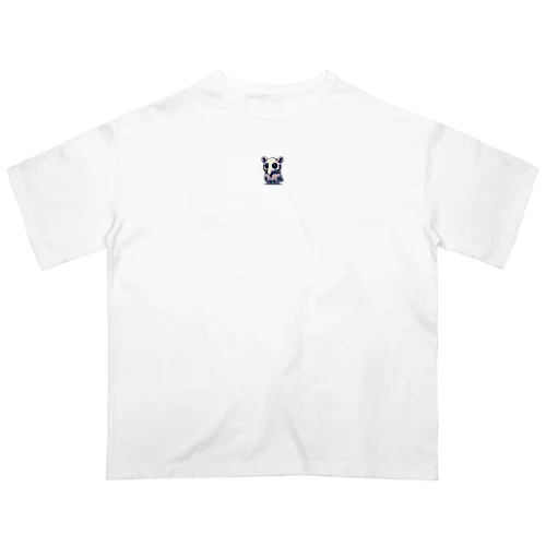 不気味で可愛いバク001 Oversized T-Shirt