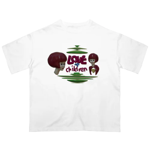 LOVE of Children オーバーサイズTシャツ