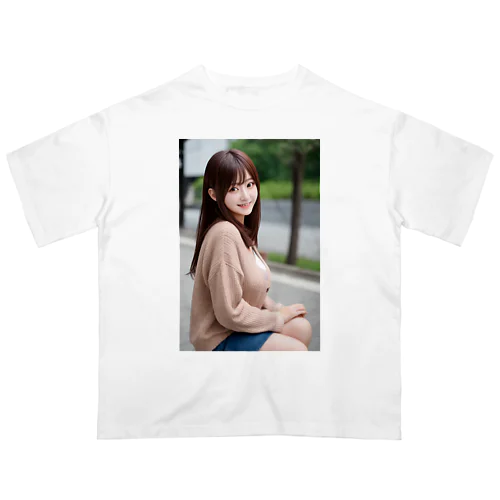 AI美女とデート　Vol1 Oversized T-Shirt