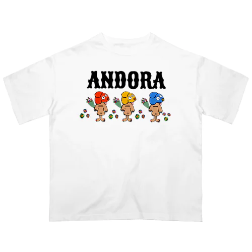 ANDORA DOGS オーバーサイズTシャツ