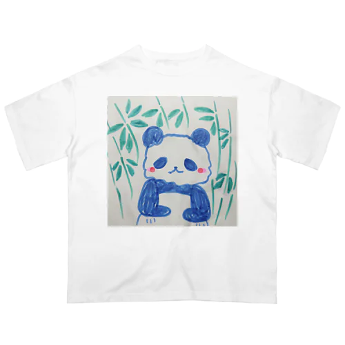 モフモフパンダ君 Oversized T-Shirt