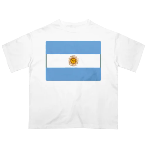 アルゼンチンの国旗 Oversized T-Shirt