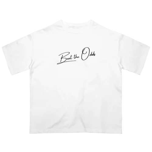 "Beat the Odds" Tシャツ Oversized T-Shirt