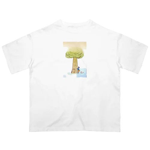 SONOKO'S WORLD　大きなくすのき オーバーサイズTシャツ