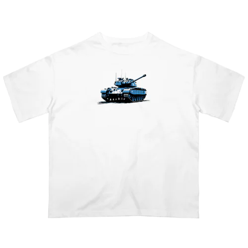戦車イラスト01 Oversized T-Shirt