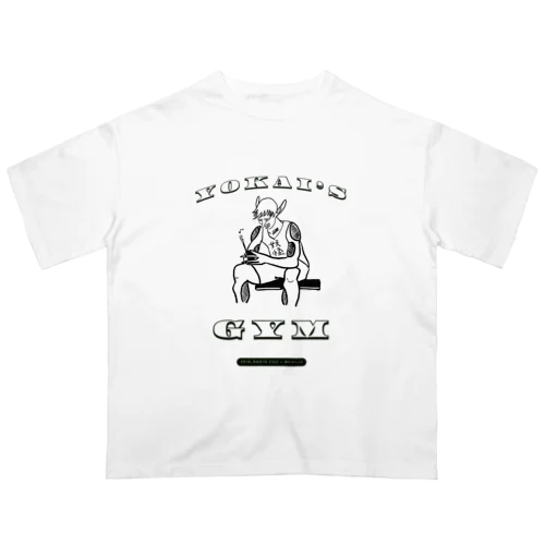 YOKAI'S GYM モシモシワラシ【3pin radio_FUJI x MKMK22】 Oversized T-Shirt