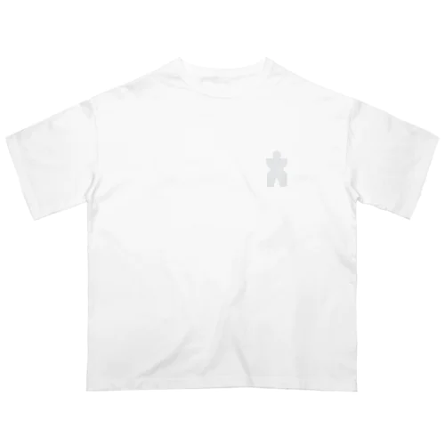 陰陽道　式神 式札1（ワンポイント） オーバーサイズTシャツ