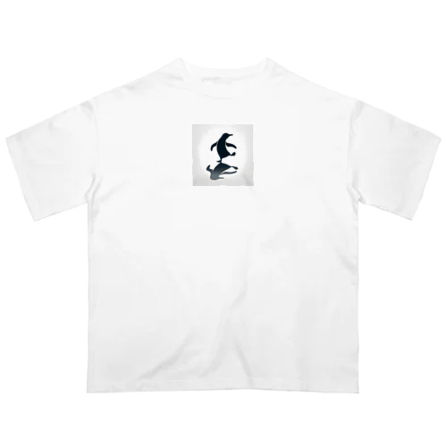 ダンシングペンギン オーバーサイズTシャツ