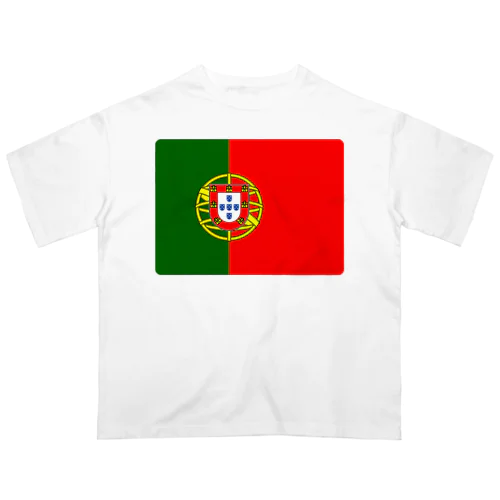 ポルトガルの国旗 オーバーサイズTシャツ