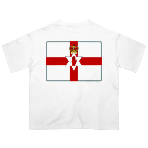 北アイルランドの旗 オーバーサイズTシャツ
