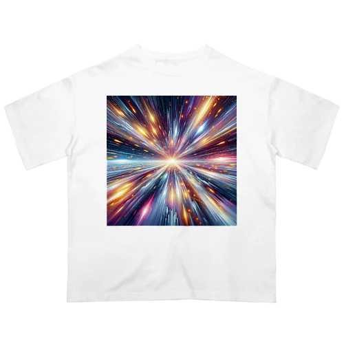 超光速スターダスト量子ワープ🛸スターシード覚醒コード Oversized T-Shirt